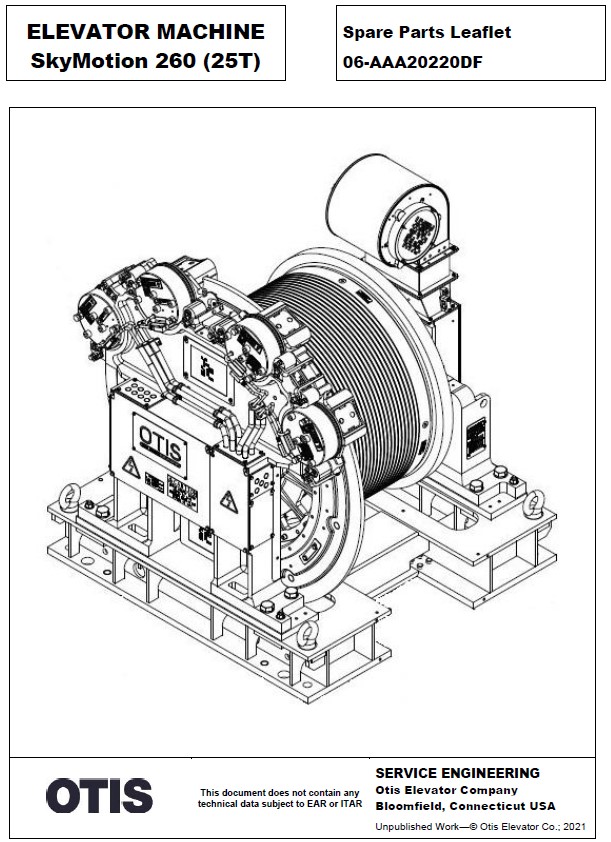 SPL 06-AAA20220DF 25T Machine SkyMotion 260