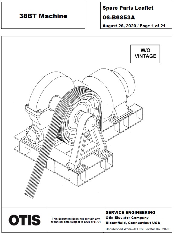 SPL 06-B6853A 38BT Machine