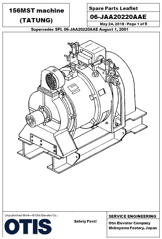 SPL 06-JAA20220AAE 156MST Machine (TATUNG)