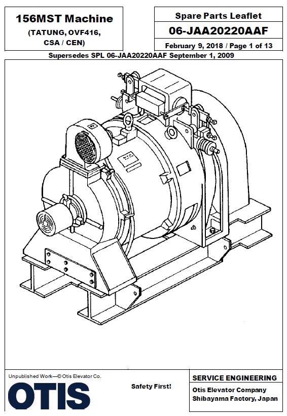 SPL 06-JAA20220AAF 156MST Machine (TATUNG, OVF416, CSA / CEN)