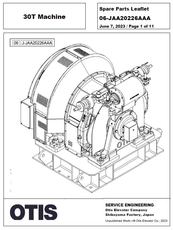 SPL 06-JAA20226AAA 30T Machine