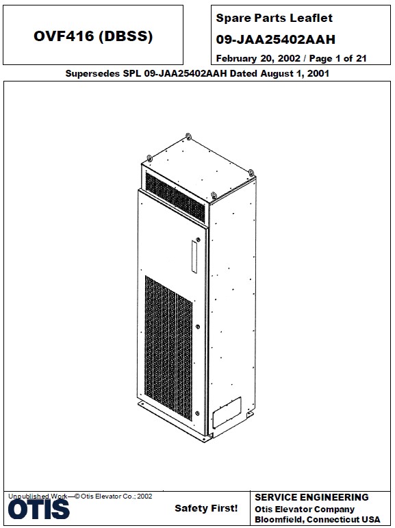 SPL 09-JAA25402AAH OVF416 (DBSS)