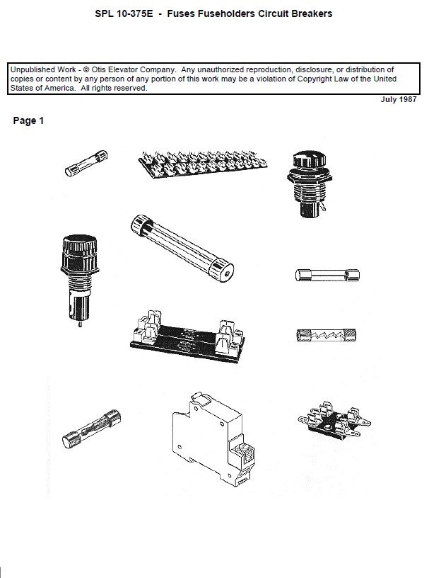 SPL 10-375E Fuses Fuseholders Circuit Breakers