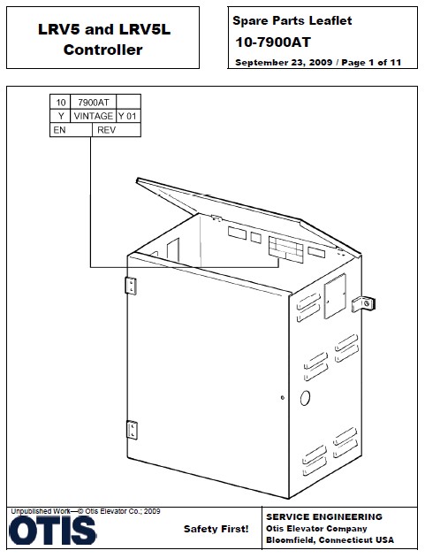 SPL 10-7900AT LRV5 and LRV5L Controller