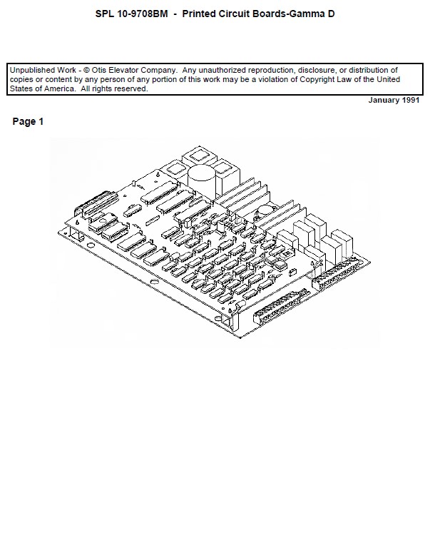 SPL 10-9708BM Printed Circuit Boards-Gamma D