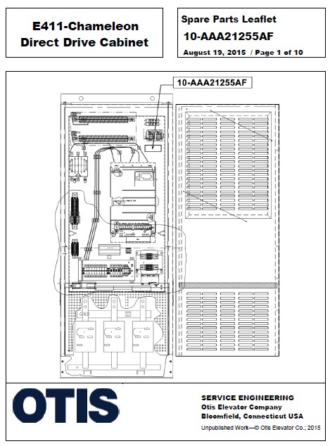 SPL 10-AAA21255AF E411 Chameleon Direct Drive Cabinet