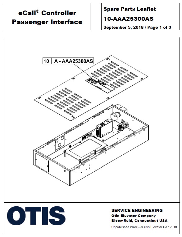 SPL 10-AAA25300AS eCall Controller Passenger Interface