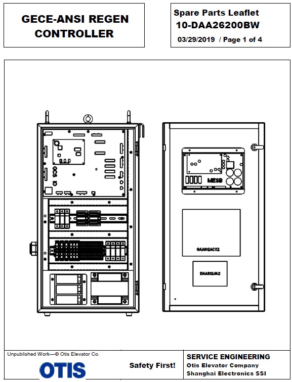 SPL 10-DAA26200BW GECE-ANSI NONE REGEN CONTROLLER