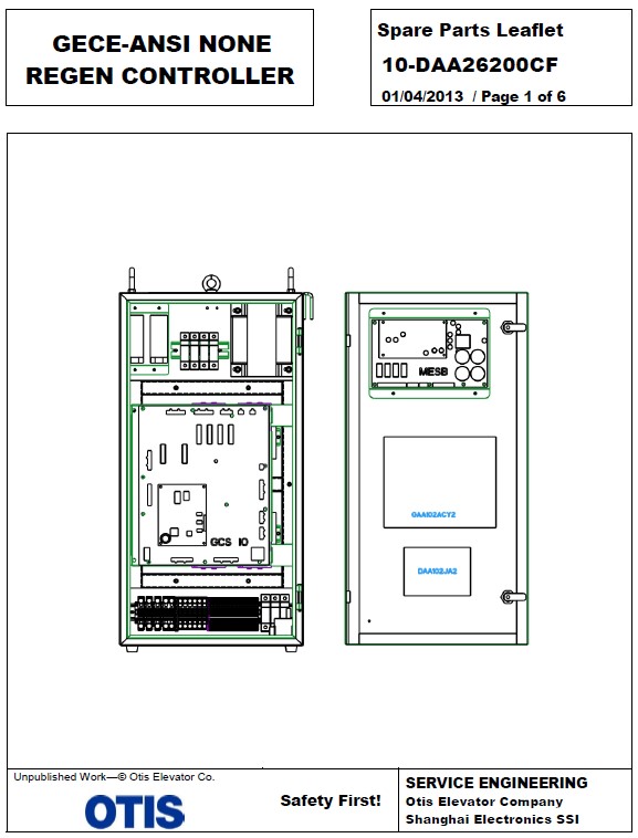 SPL 10-DAA26200CF GECE-ANSI None-Regen Controller