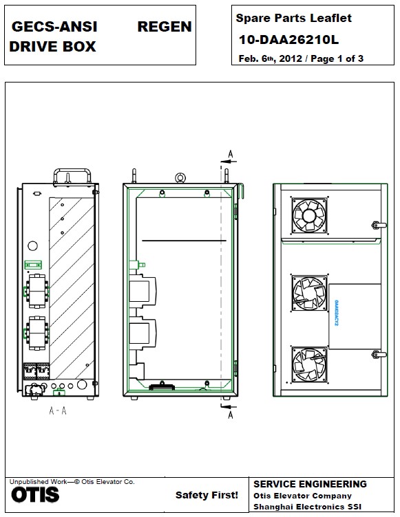 SPL 10-DAA26210L GECE-ANSI Regen Drive Box