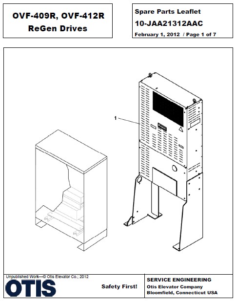 SPL 10-JAA21312AAC OVF-409R, OVF-412R ReGen Drives