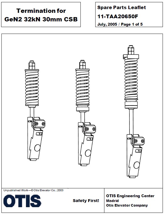 SPL 11-TAA20650F Termination for Gen2 32kN 30 mm CSB