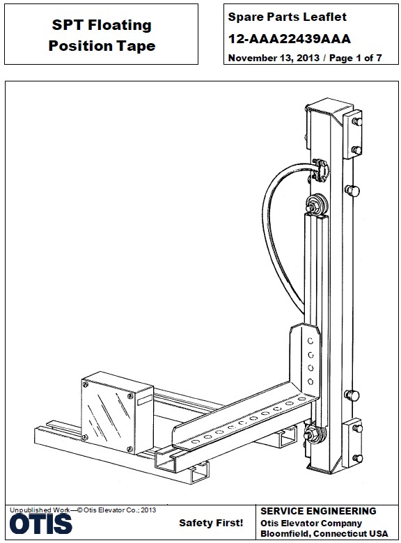 SPL 12-AAA22439AAA SPT Floating Position Tape