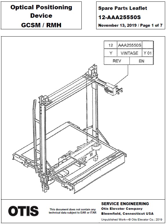 SPL 12-AAA25550S Optical Positioning Device GCSM / RMH