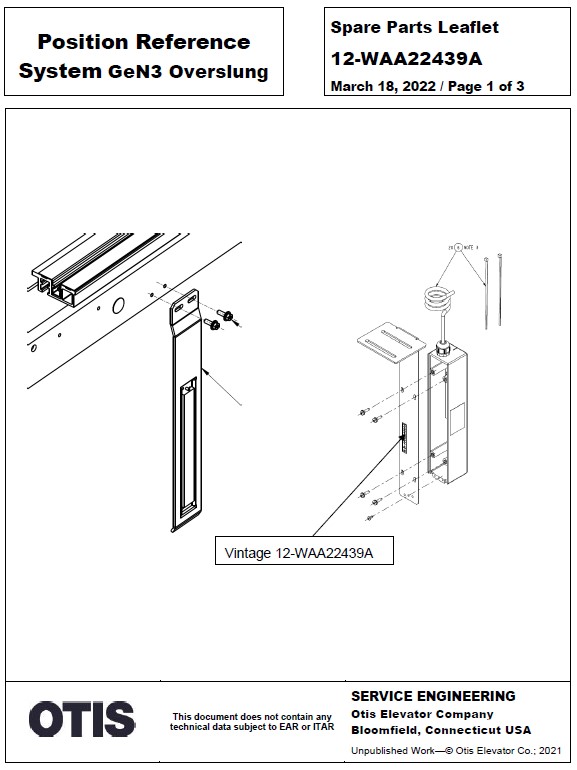 SPL 12-WAA22439A Position Reference System Gen3 Overslung