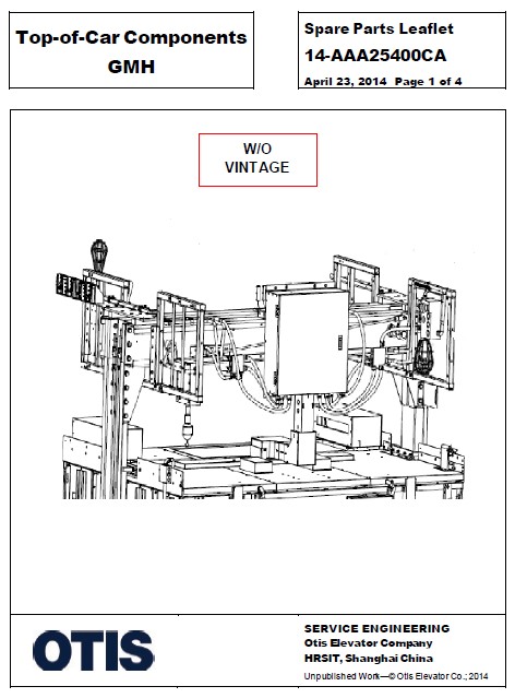 SPL 14-AAA25400CA Top-of-Car Components GMH