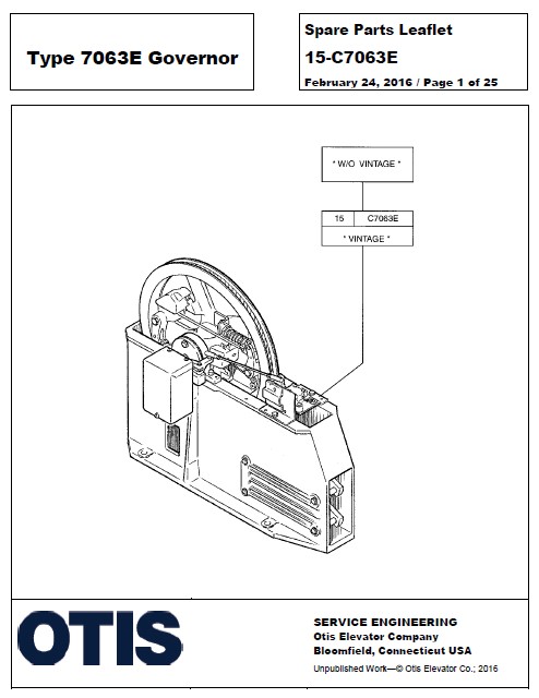 SPL 15-C7063E Type 7063E Governor