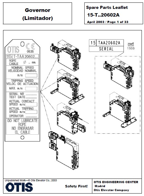 SPL 15-TAA20602A Governor (Limitador)