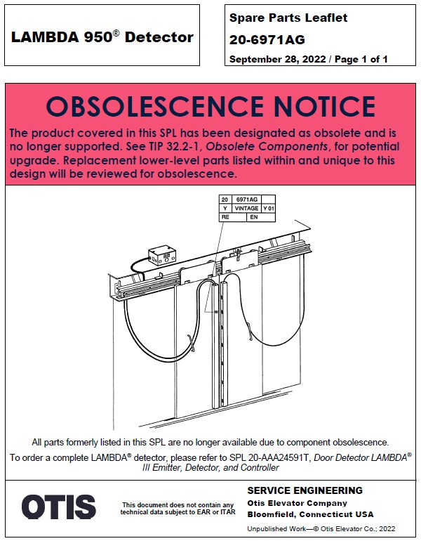 SPL 20-6971AG LAMBDA 950 Detector