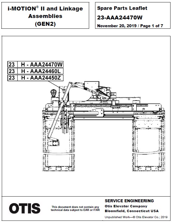 SPL 23-AAA24470W i-MOTION® II and Linkage Assemblies (GEN2)