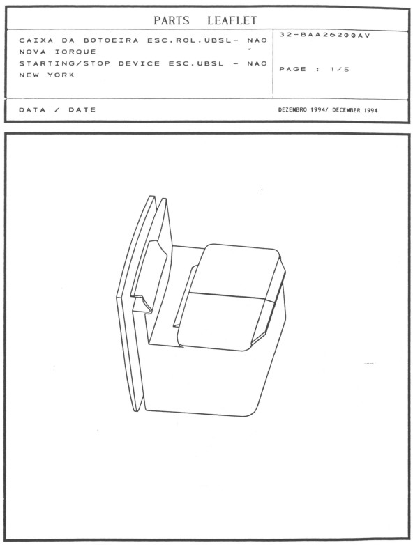 SPL 32-BAA26200AV Starting Stop Device