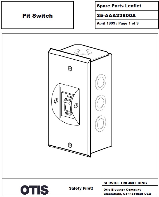 SPL 35-AAA22800A Pit Switch