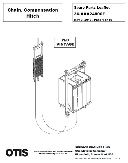 SPL 36-AAA24800F Chain, Compensation Hitch