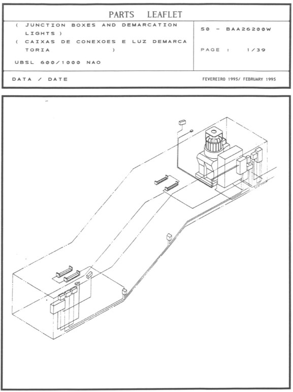 SPL 50-BAA26200W Junction Boxes And Demarcation Lights, UBSL 600/1000 NAO