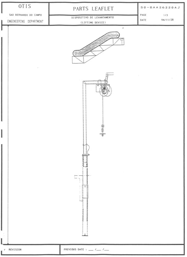 SPL 50-BAA26220AJ Lifting Device