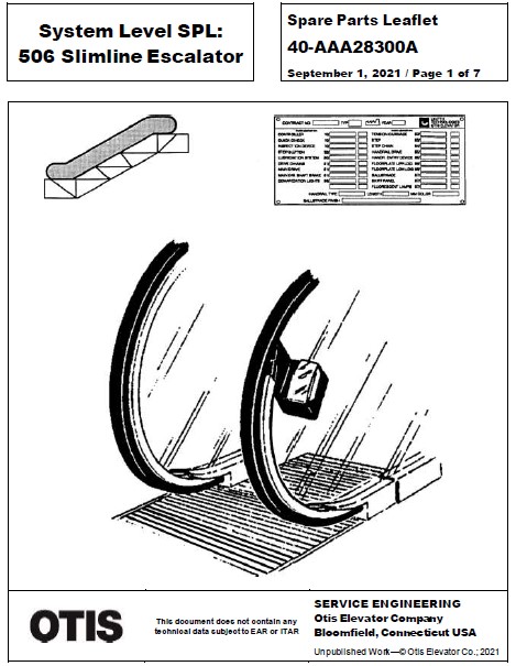 506 Slimline Escalator cover image