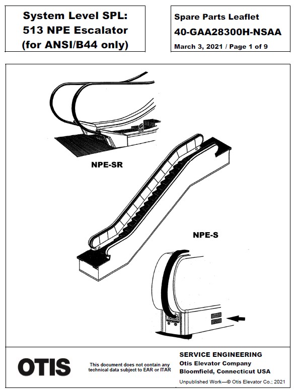 513 NPE escalator cover image