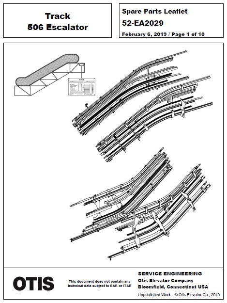 SPL 52-EA2029 Track 506 Escalator