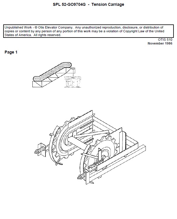 SPL 52-GO9704G Tension Carriage