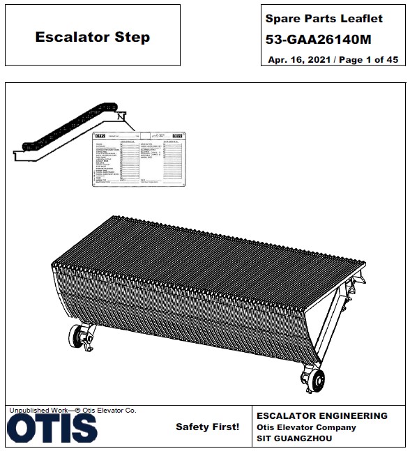 SPL 53-GAA26340C Trav-O-Lator 606 NCT Uniplate