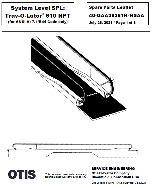 610 NPT Trav-O-Lator cover image