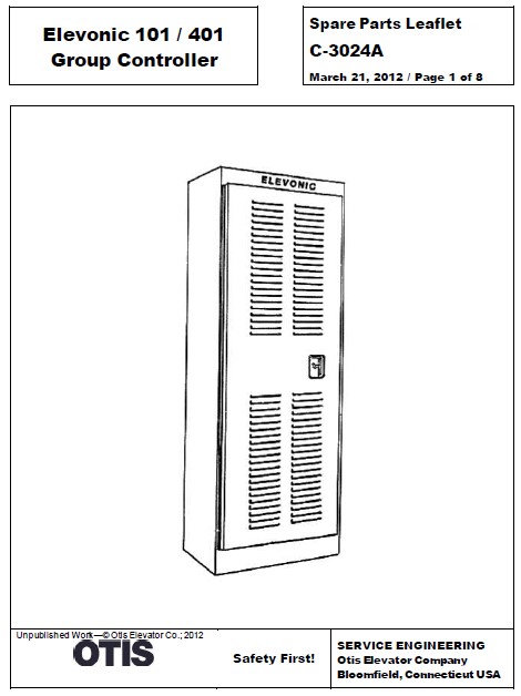 SPL C-3024A Elevonic 101 / 401 Group Controller