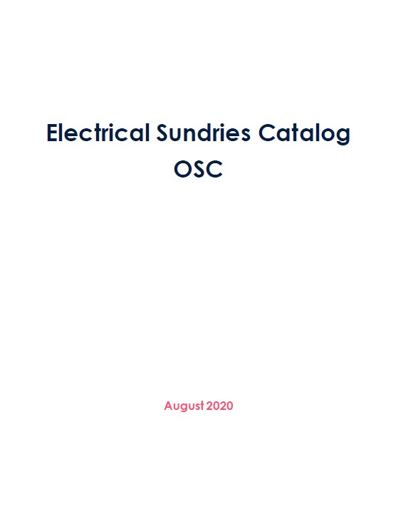 Electrical Sundries Catalog